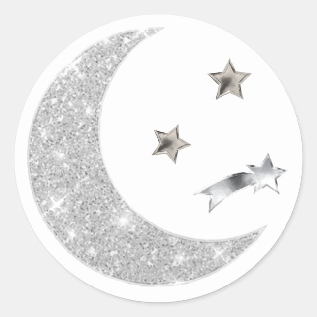 Umschlag Aufkleber von Moon und Stars (Vorderseite)