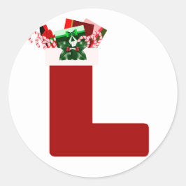 Umschlag Aufkleber zum WeihnachtsStrumpf