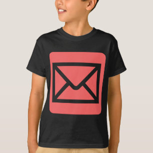 Umschlag - tropisches Rosa T-Shirt