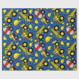 Umschlagpapier für Bauzonen Geschenkpapier