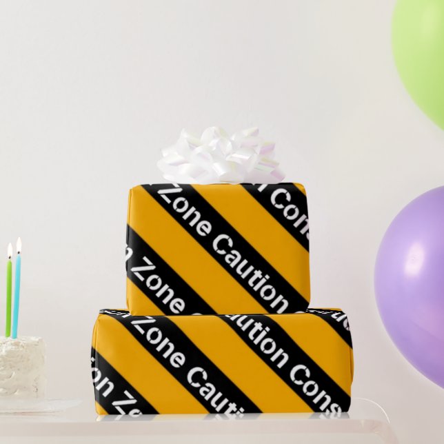 Umschlagpapier für Bauzonen Geschenkpapier (Partygeschenke)