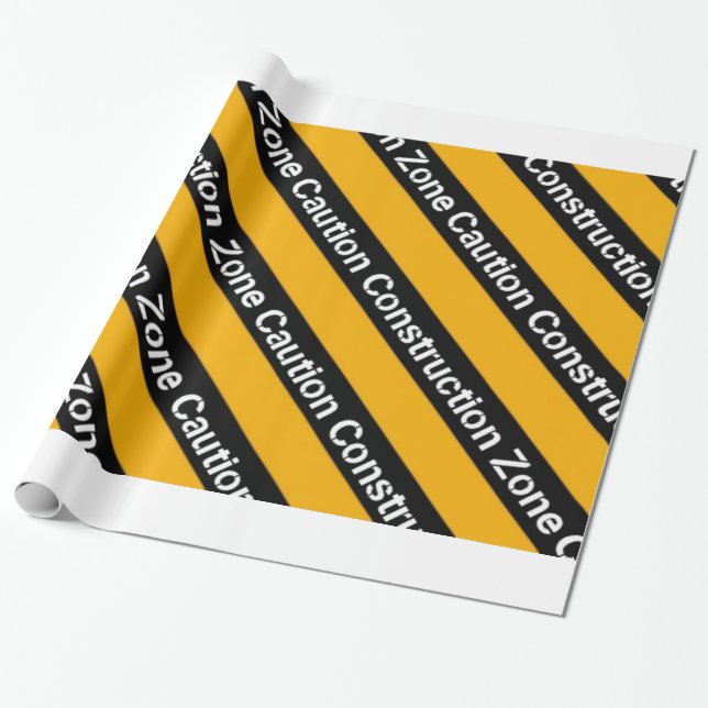 Umschlagpapier für Bauzonen Geschenkpapier (Ungerollt)