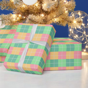 Umschlagpapier für die rosa, grünen, blauen und ge geschenkpapier