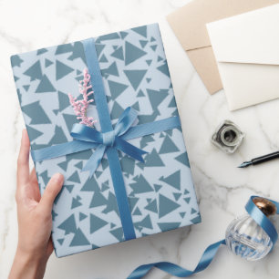 Umschlagpapier für moderne geometrische Dreiecke Geschenkpapier