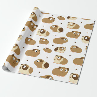 Umschlagpapier für niedliche Guinea Geschenkpapier