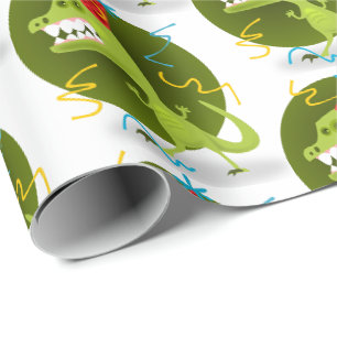 Umschlagpapier - Happy Birthday You Party Animal Geschenkpapier