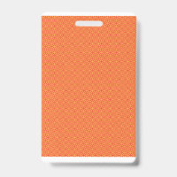 Umschlagpapier mit einem Muster in orangefarbenem,
