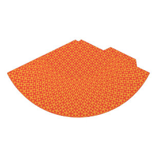 Umschlagpapier mit einem Muster in orangefarbenem, Partyhütchen