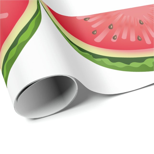 Umschlagpapier - Wassermelone Geschenkpapier (Rolleneckpunkt)