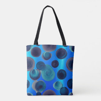 Umschwenken gegen metallische Hintergrundechic Tasche