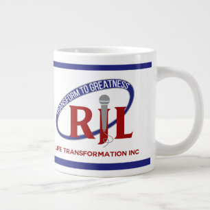 UMSETZUNG IN EIN GRÖSSERES RJL-LOGO Jumbo-Tasse