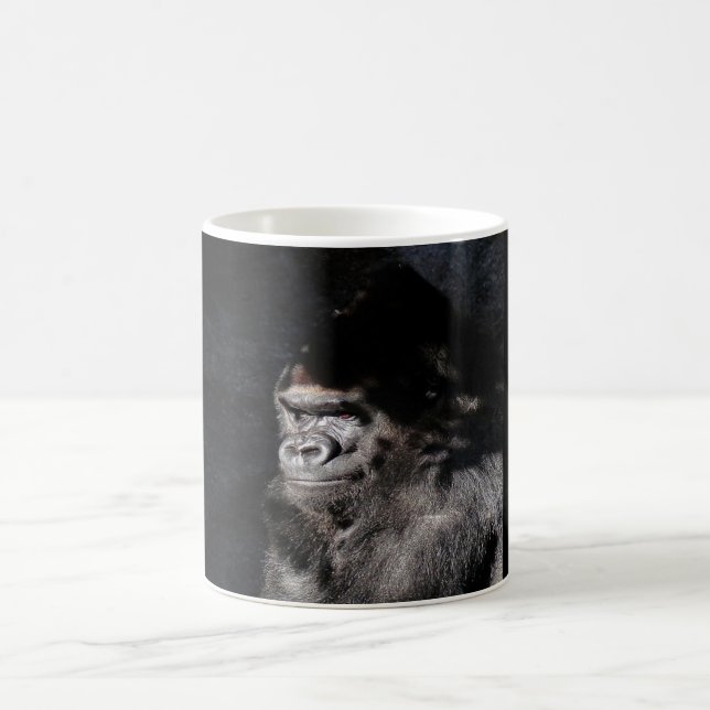Umsichtiger Gorilla Kaffeetasse (Mittel)