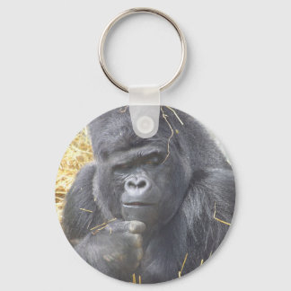 Umsichtiger Gorilla-Schlüsselanhänger Schlüsselanhänger