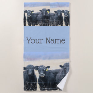 Umstehende Strandtuch