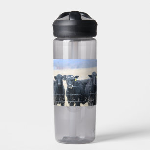 Umstehende Trinkflasche