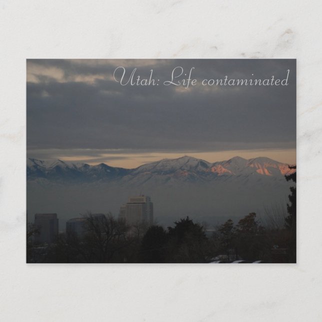 Umstellung in Salt Lake City Postkarte (Vorderseite)