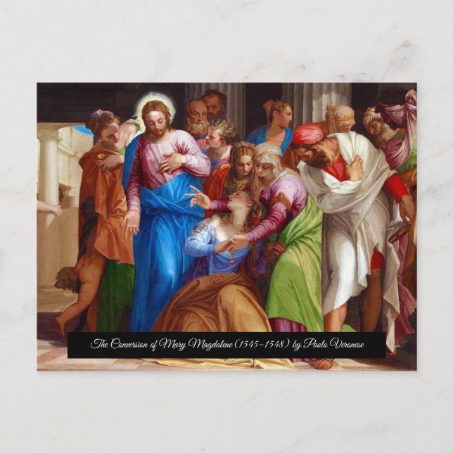 Umstellung von Mary Magdalene Postkarte (Vorderseite)