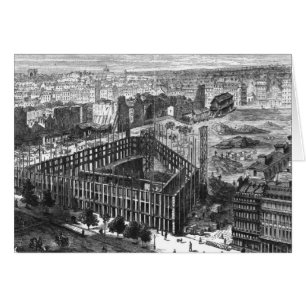 Umwandlung von Paris: Gebäude 1861