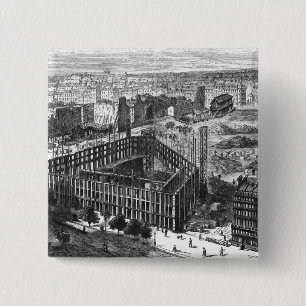 Umwandlung von Paris: Gebäude im Jahre 1861 Button