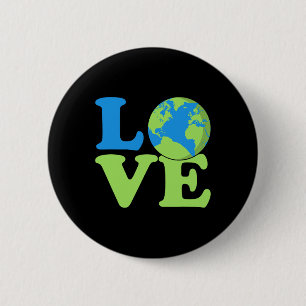 Umwelt des Earth Day Friendly Ecology Environment Button