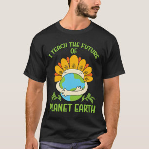 Umwelt des Earth Day I lehre die Zukunft des Plans T-Shirt