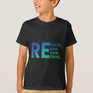 Umweltaktivismus des Kindes - Wiederverwendung Ger T-Shirt