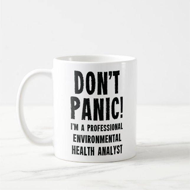 Umweltanalytiker Kaffeetasse (Links)