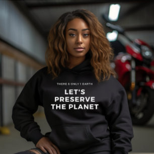 Umweltbewusstsein stoppt Klimawandel Hoodie