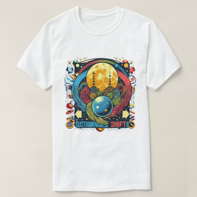 Umweltbewusstsein T-Shirt (Design vorne)