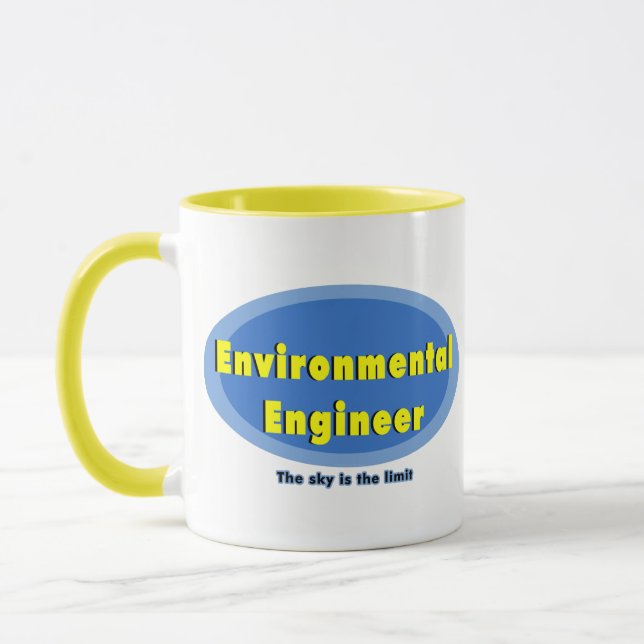 Umweltingenieur Oval Tasse (Links)