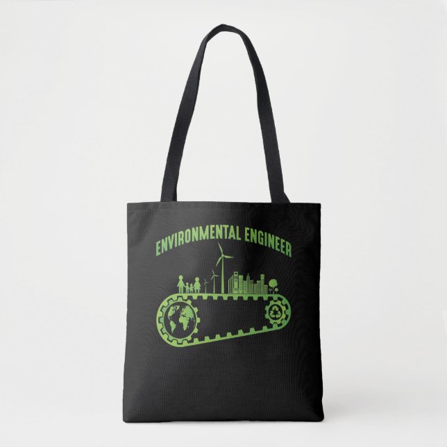 Umweltingenieurwesen Tasche (Vorderseite)