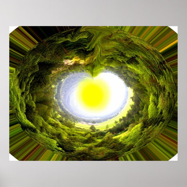 Umweltkunst Poster (Vorne)