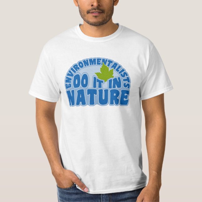 Umweltpolitisches Shirt - wählen Sie Stil & Farbe (Vorderseite)