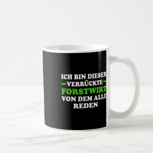 Umweltschutz Forstfläche Lumberjac Kaffeetasse