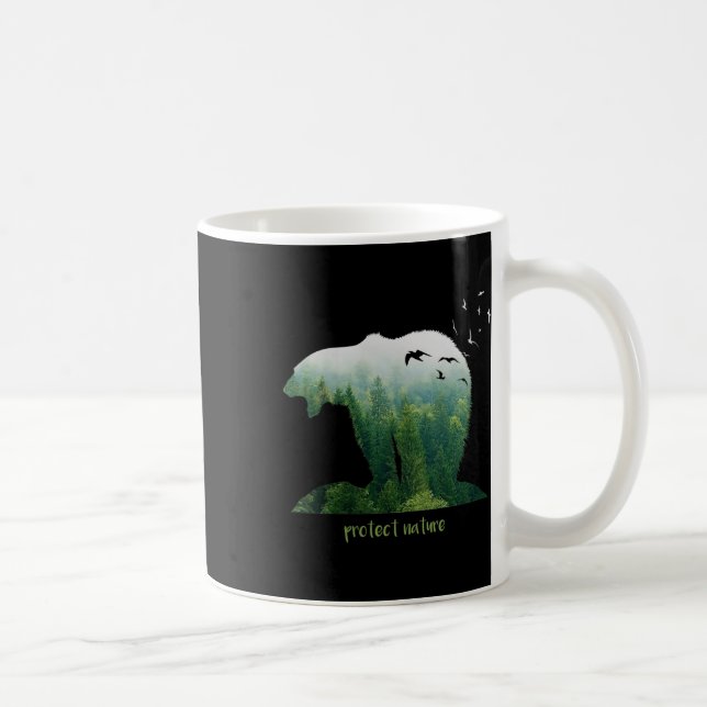 Umweltschutz für Frauen Kaffeetasse (Rechts)