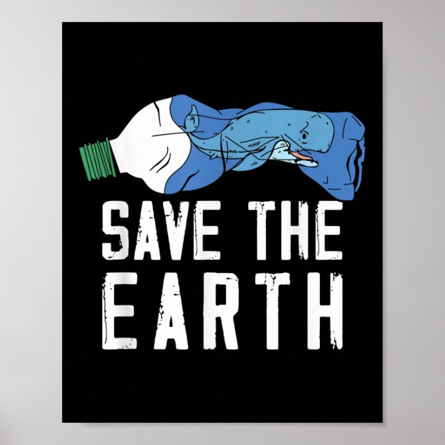 Umweltschutz gerettet poster (Vorne)
