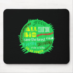 Umweltschutz in der Welt des Waldes L Mousepad