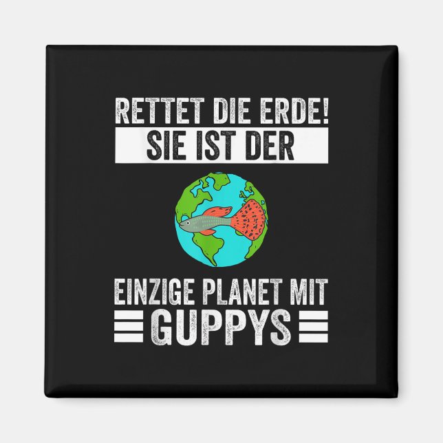 Umweltschutz Magnet (Vorne)