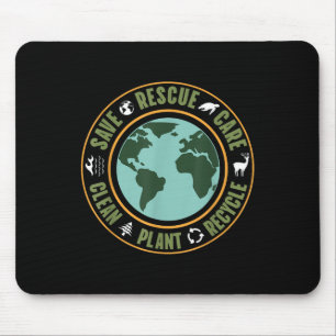 Umweltschutz, Naturschutz, Ozean Mousepad