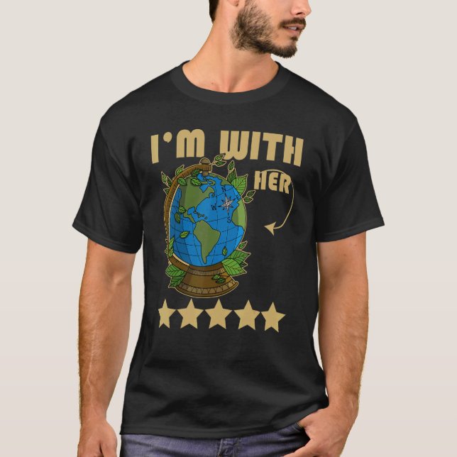Umweltschutz Tiere Pflanze T-Shirt (Vorderseite)