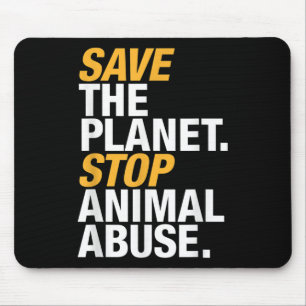 Umweltschutz Tierschutz Veganes Ei Mousepad