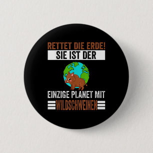 Umweltschutz Tierschutz Wild Bo Button
