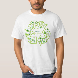 Umweltsmäßig umweltfreundlicher grüner T - Shirt