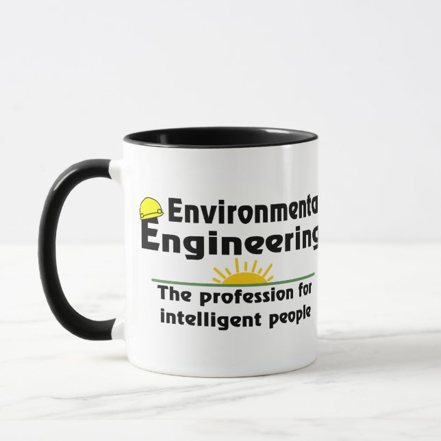 Umwelttechnikgenius Tasse (Links)