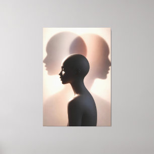 Umwickelte Leinwand, Größe: 25,40 cm x 20,32 cm Leinwanddruck
