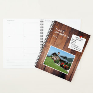 Umzug in unser neues Zuhause rustikales Holz Planer