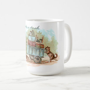 Umzug Louis Wain Kaffeetasse