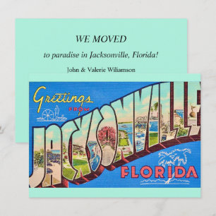 Umzugsankündigung Jacksonville FL