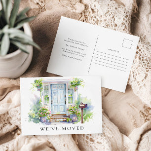 Umzugsmeldung Neue Adresse Postkarte
