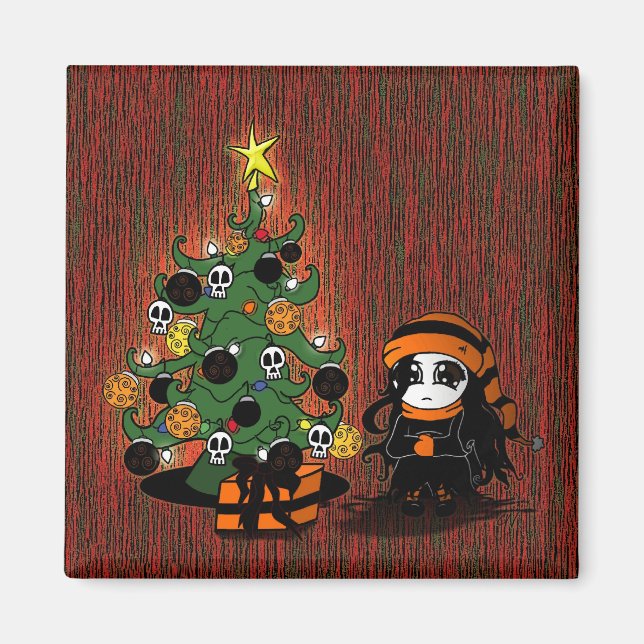 Un aimant de Noël solitaire (Devant)